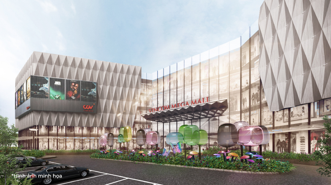 Vincom Mega Mall tại Vinhomes Grand Park là TTTM theo mô hình "Life-Design Mall" đầu tiên và lớn nhất miền Nam