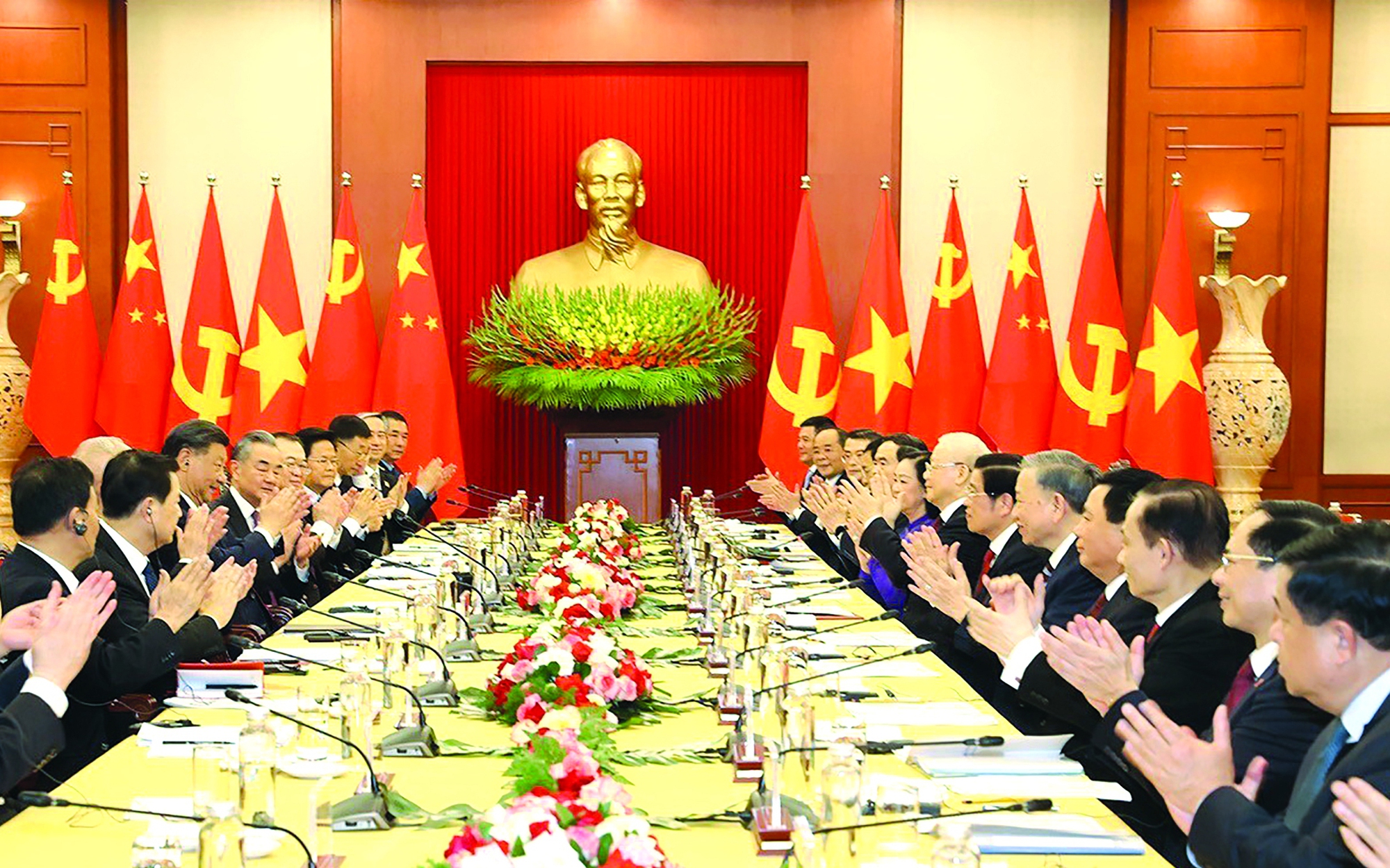 “Cây tre” hòa hiếu
