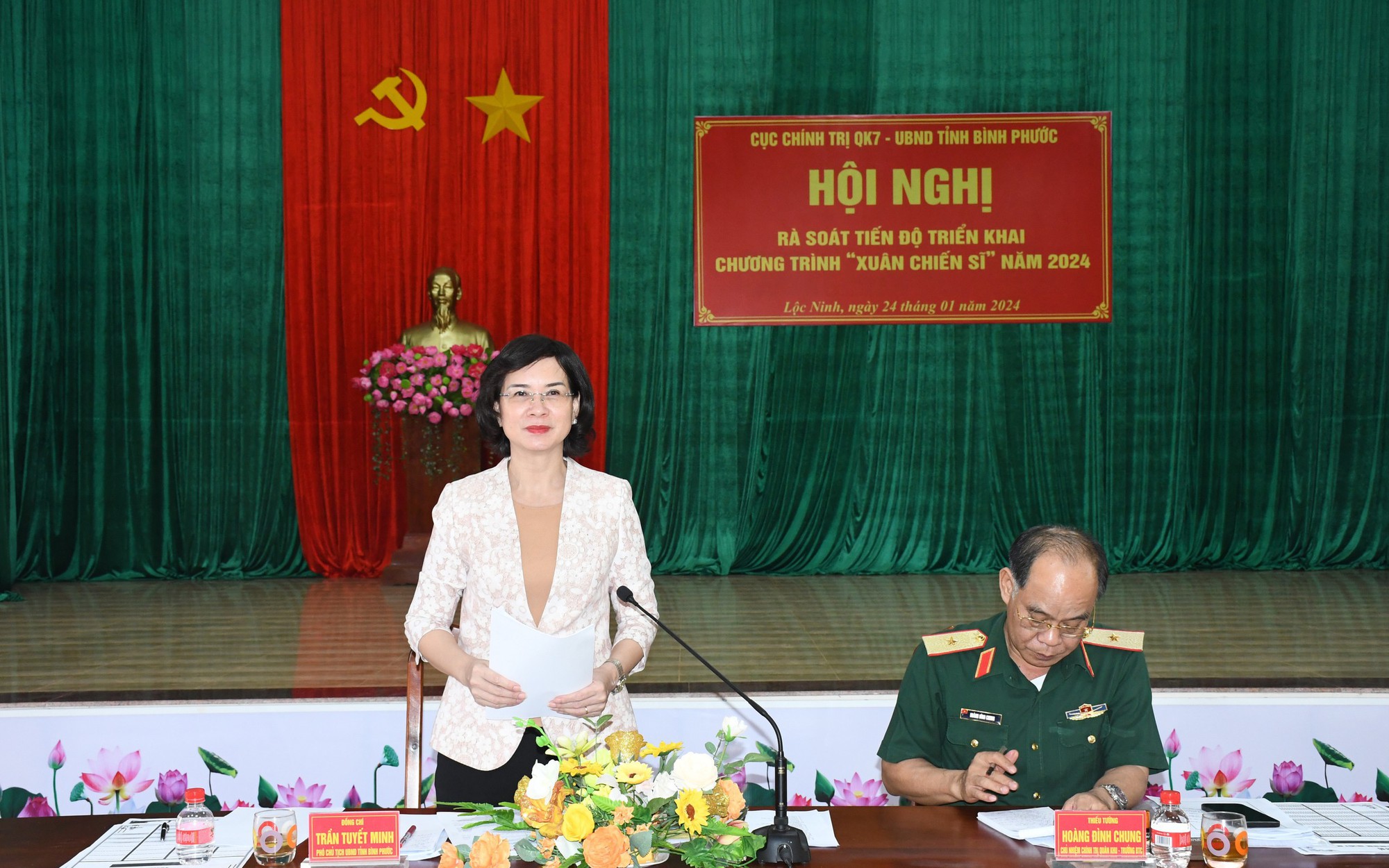 Báo Người Lao Động đồng hành cùng Chương trình "Xuân chiến sĩ" tại Bình Phước
