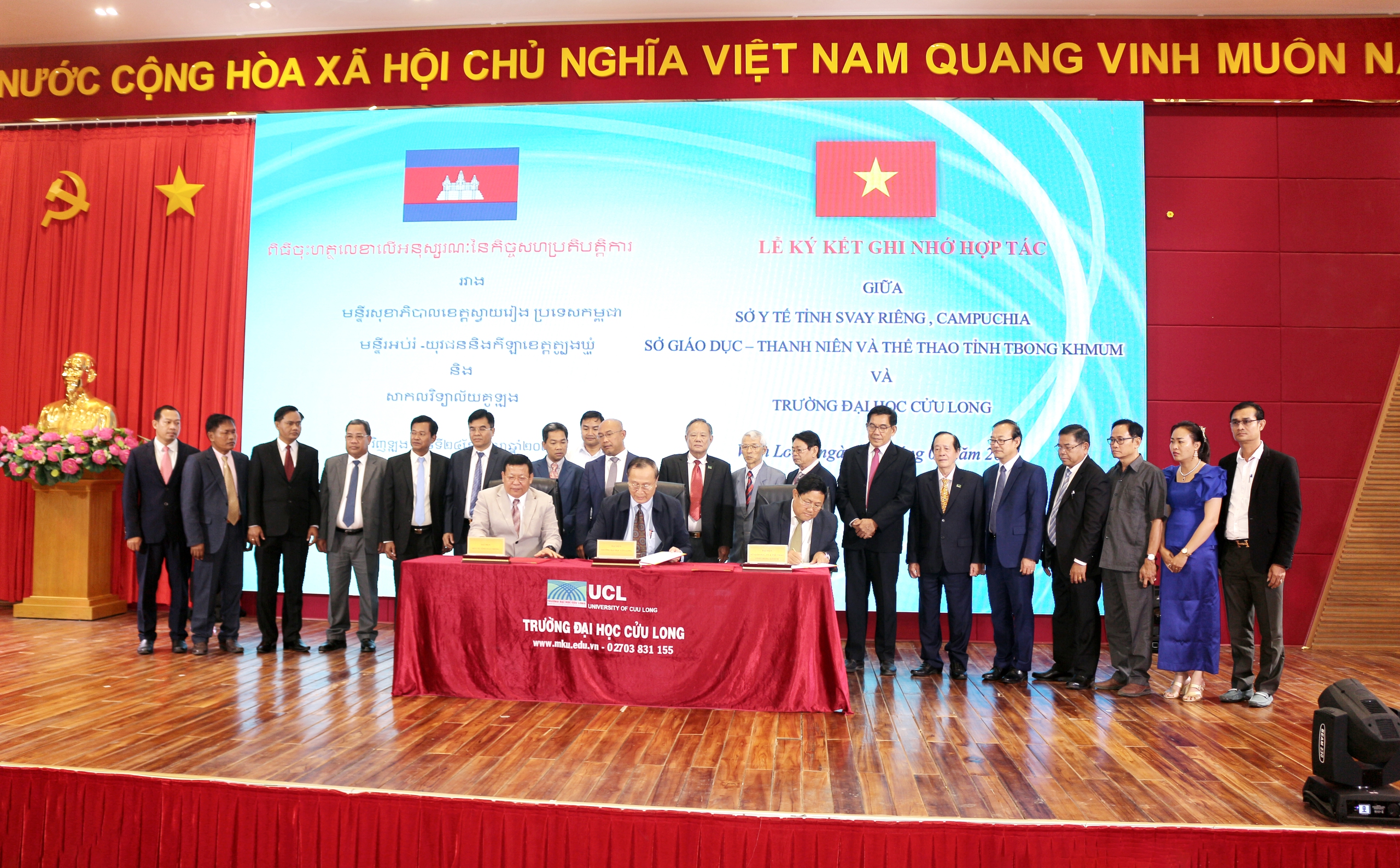 Trường ĐH Cửu Long cấp nhiều học bổng cho lưu học sinh Campuchia- Ảnh 7.