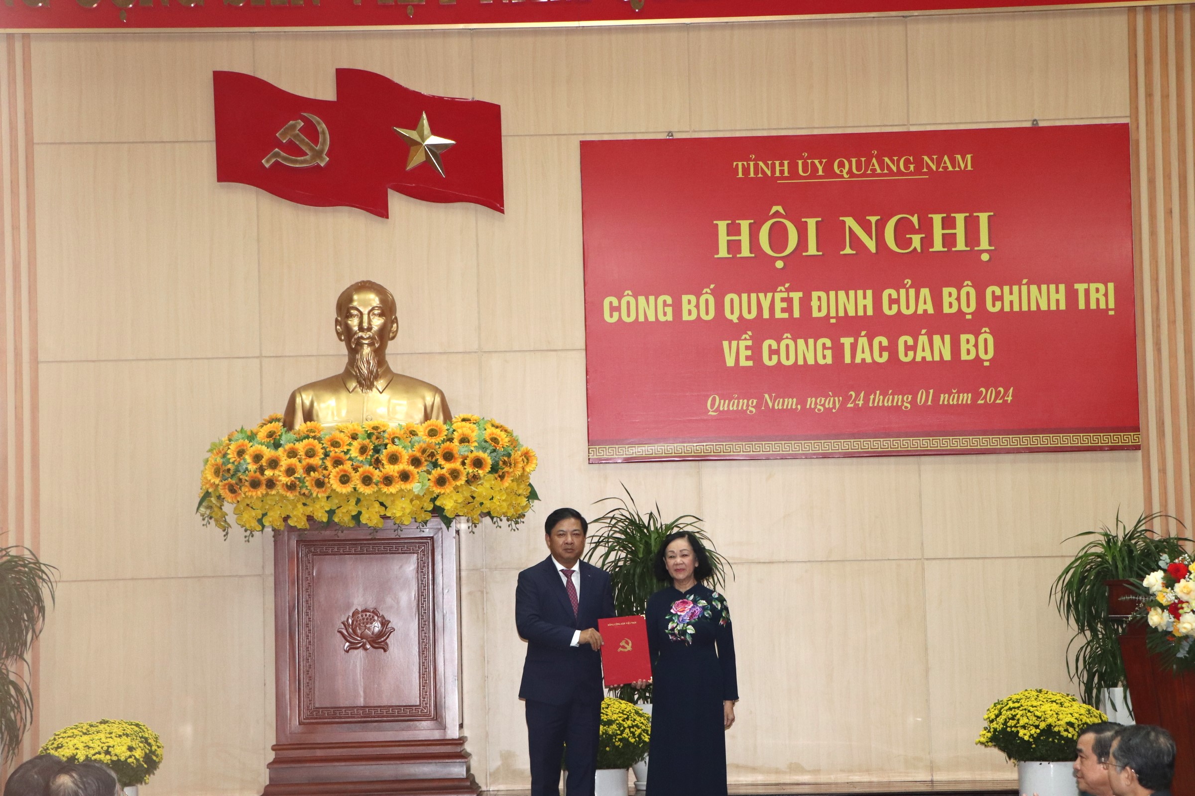 &Ocirc;ng Lương Nguyễn Minh Triết giữ chức vụ B&iacute; thư Tỉnh ủy Quảng Nam- Ảnh 1.