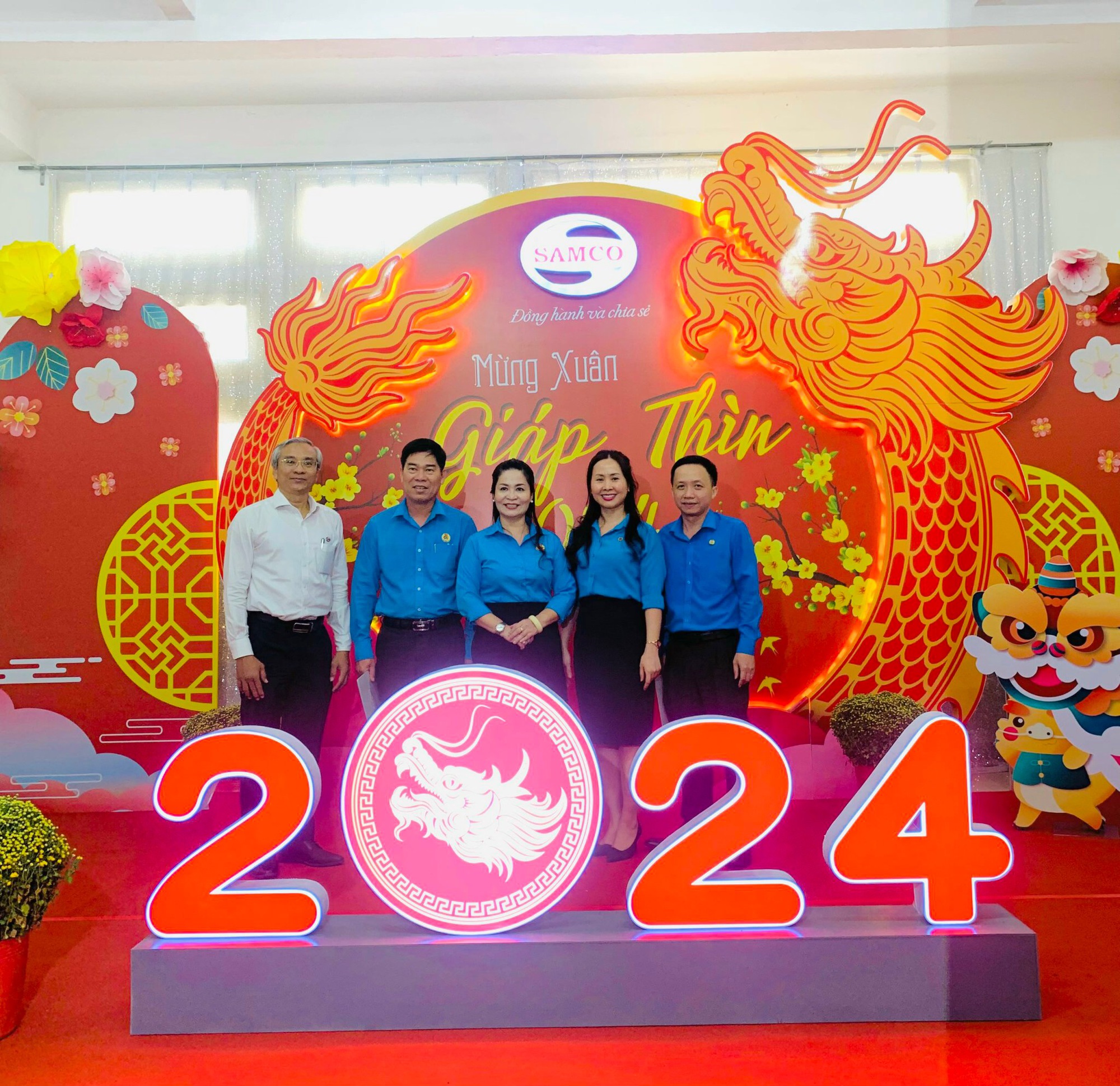 SAMCO: Gần 200 c&ocirc;ng nh&acirc;n kh&oacute; khăn vui &ldquo;Tết sum vầy -Xu&acirc;n tri &acirc;n&rdquo;- Ảnh 1.