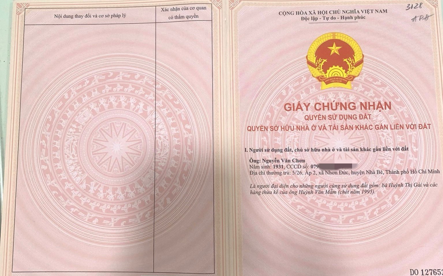 TP HCM: Cụ ông 93 tuổi được cấp sổ đỏ sau 20 năm "đáo tụng đình"