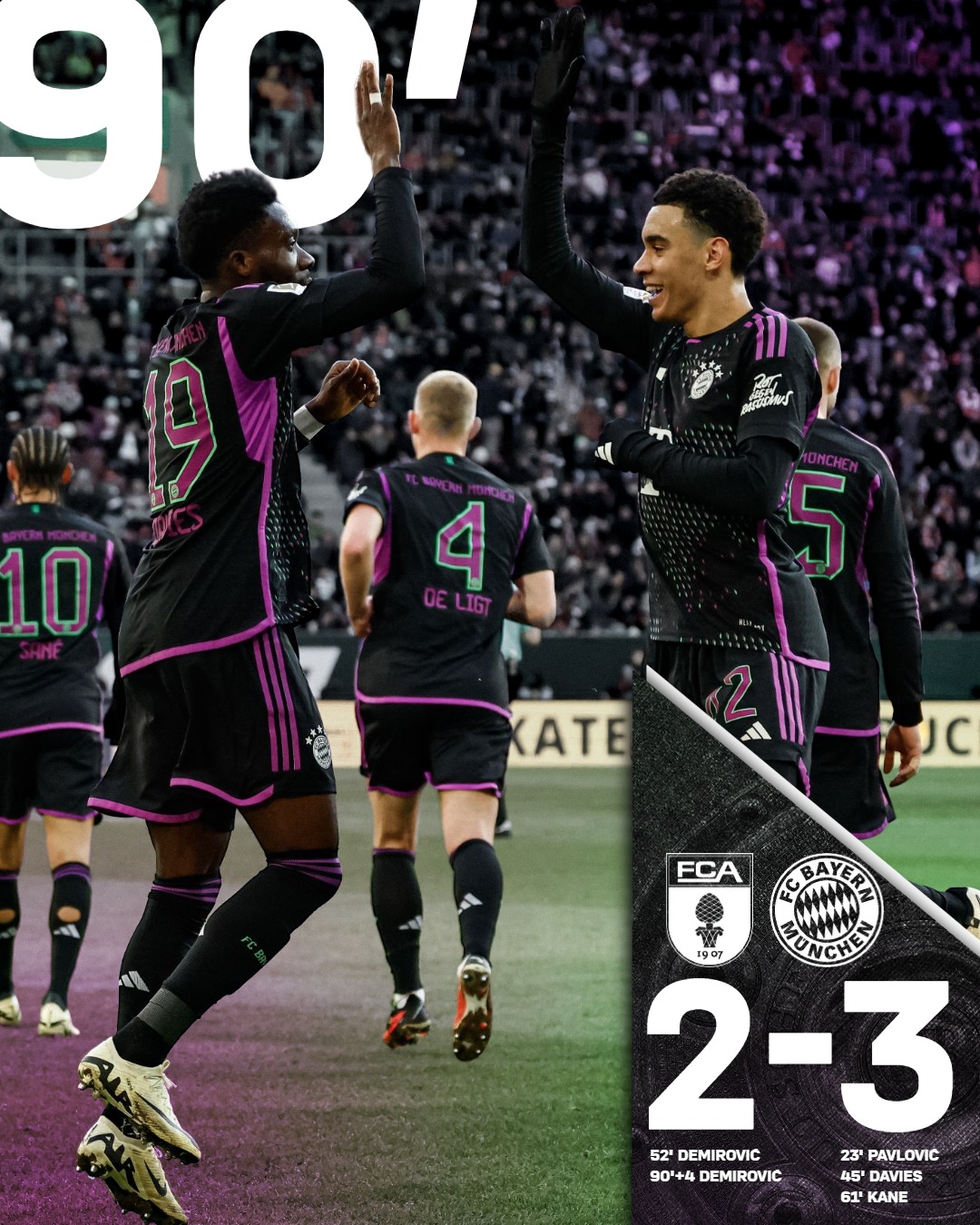 Kane gi&uacute;p Bayern vượt qua Augsburg, hướng tới kỷ lục mới tại Bundesliga- Ảnh 3.