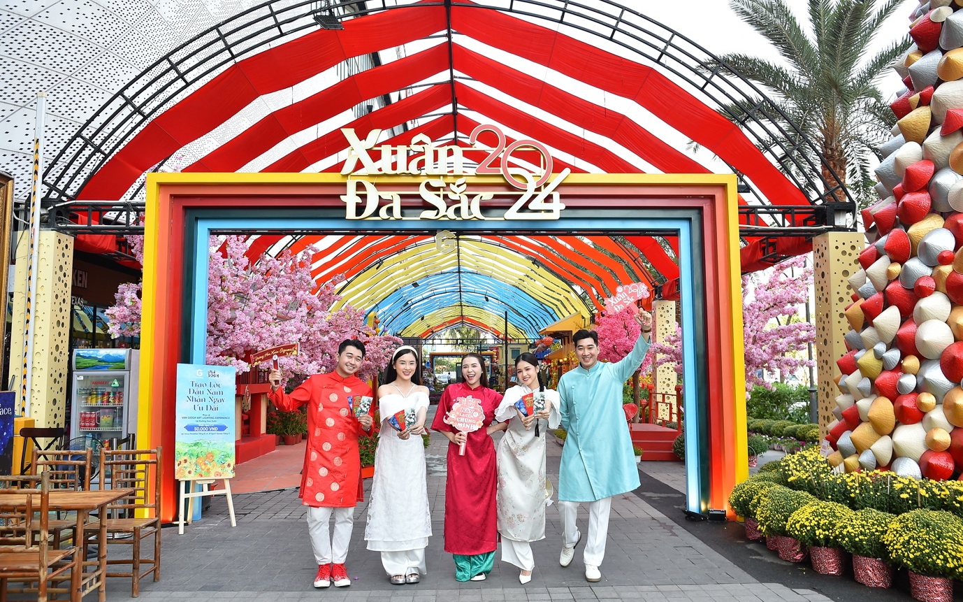 Độc đáo hành trình du Xuân đa sắc - bừng mở mọi giác quan tại Gigamall
