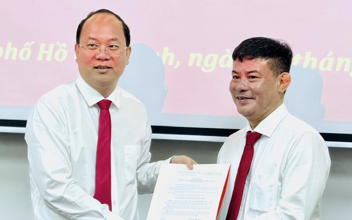 Ông Lê Kim Hiếu giữ chức Phó Bí thư Thường trực Quận ủy quận 6