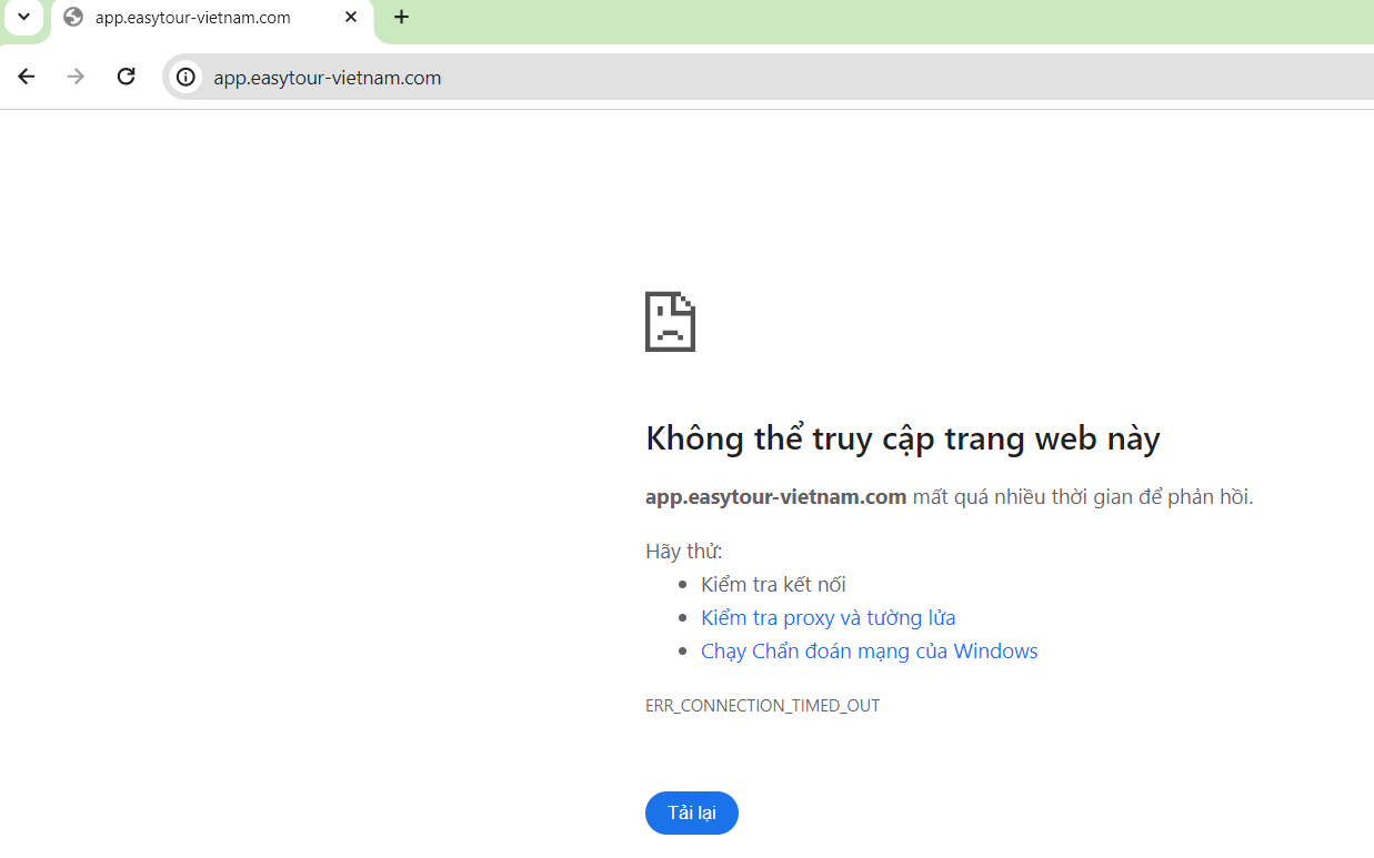 Hàng trăm người "khóc thét" khi app "EASY TOUR VN" kêu gọi đầu tư sinh lợi cao bất ngờ bị sập