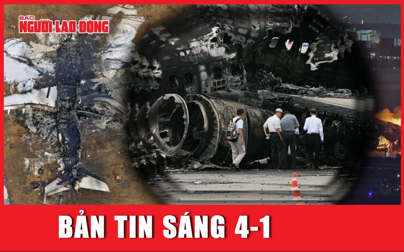 Bản tin sáng 4-1: Sự thật vụ máy bay bốc cháy ở Nhật Bản sắp hé mở?