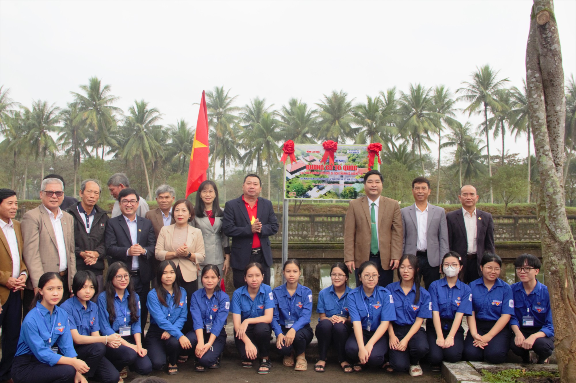 Khánh thành "Đường cờ Tổ quốc" tại Thành cổ Quảng Trị- Ảnh 2.