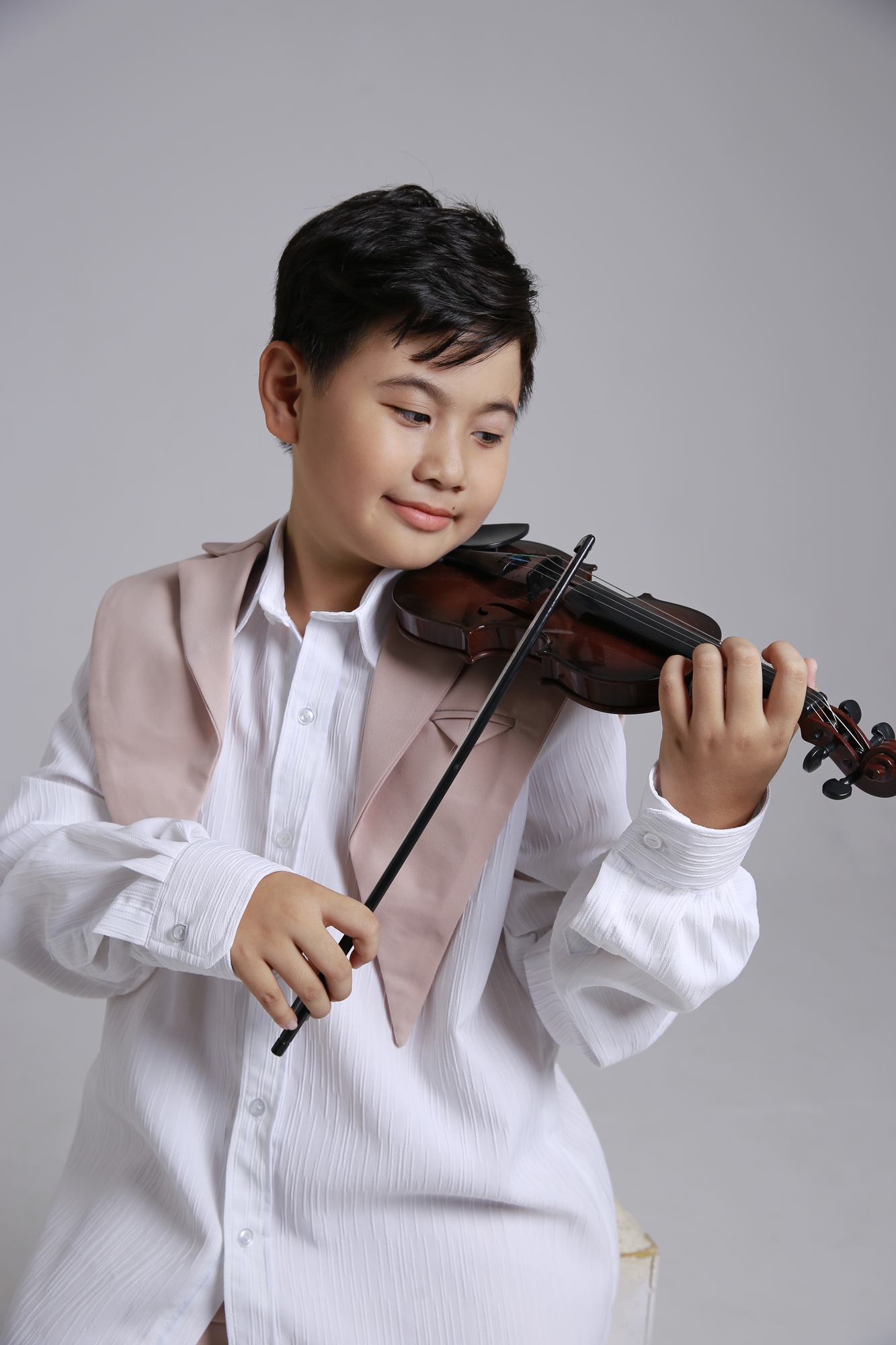 MC nhí Đặng Hoàng Phong- Chàng trai nhỏ ấp ủ ước mơ lớn- Ảnh 1.