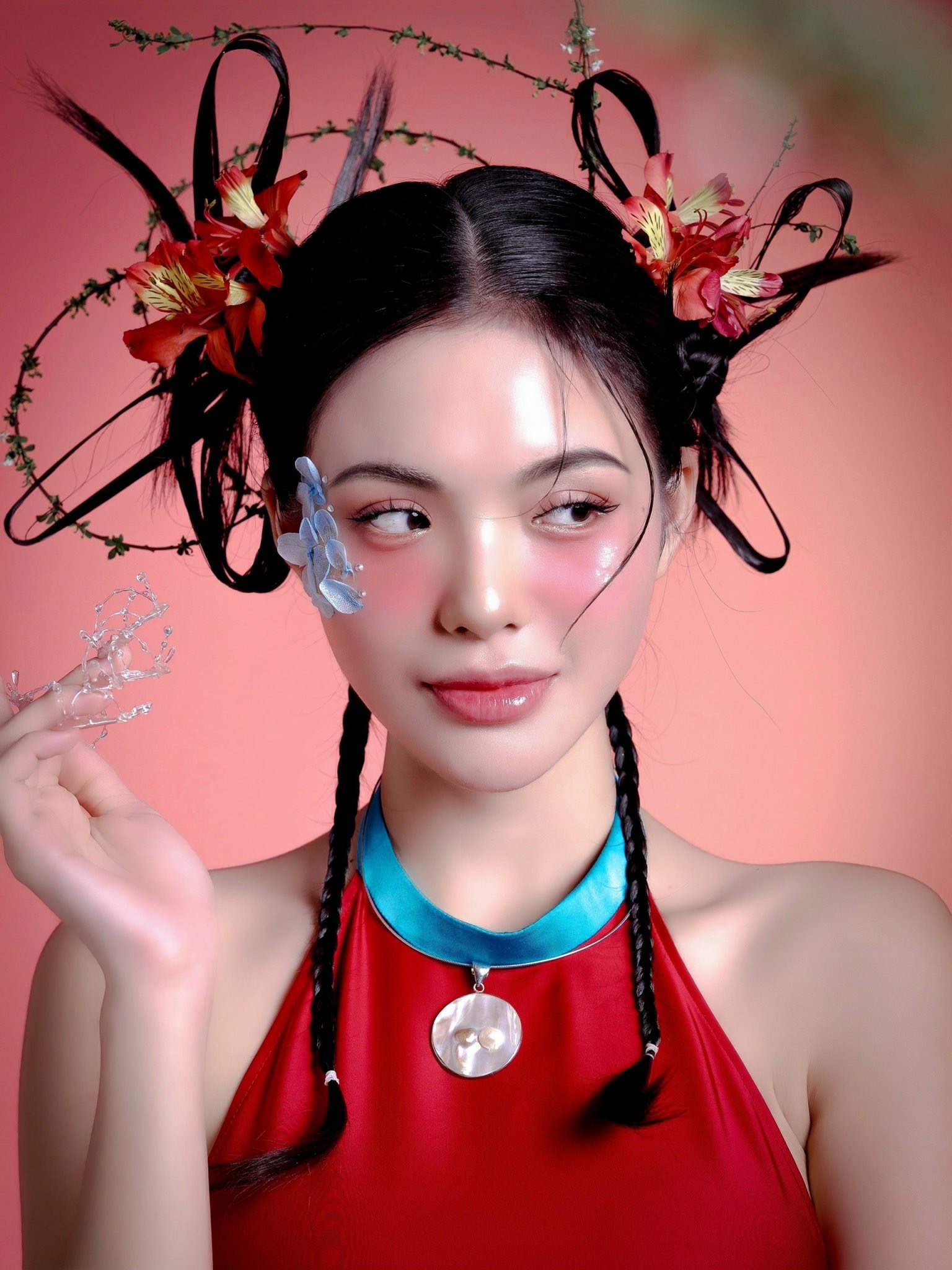 Nhật Hạ khoe lưng trần nõn nà, đón Xuân Giáp Thìn- Ảnh 2.