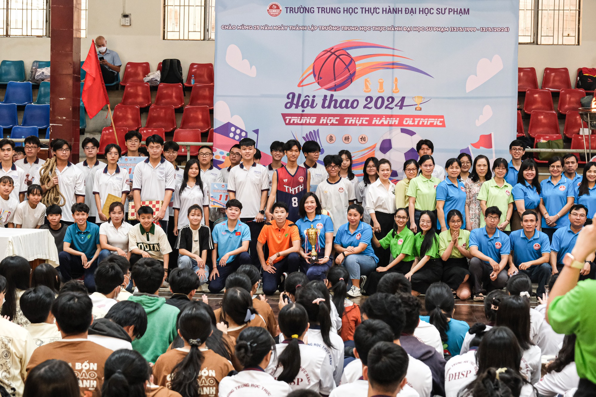 S&ocirc;i nổi Hội thao Trung học Thực h&agrave;nh Olympic 2024- Ảnh 3.