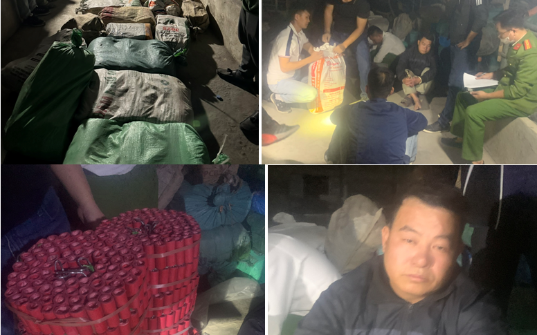 Mua thuốc nổ trên mạng, chế tạo gần 1 tấn pháo