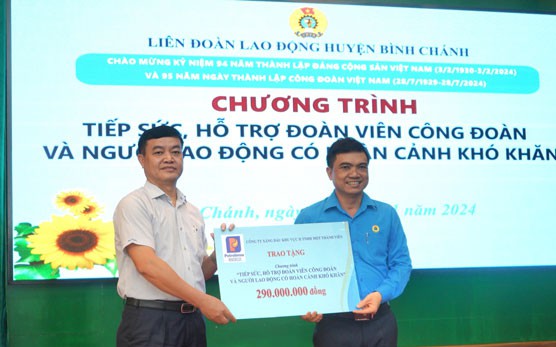 Xoay xở chăm lo Tết cho công nhân