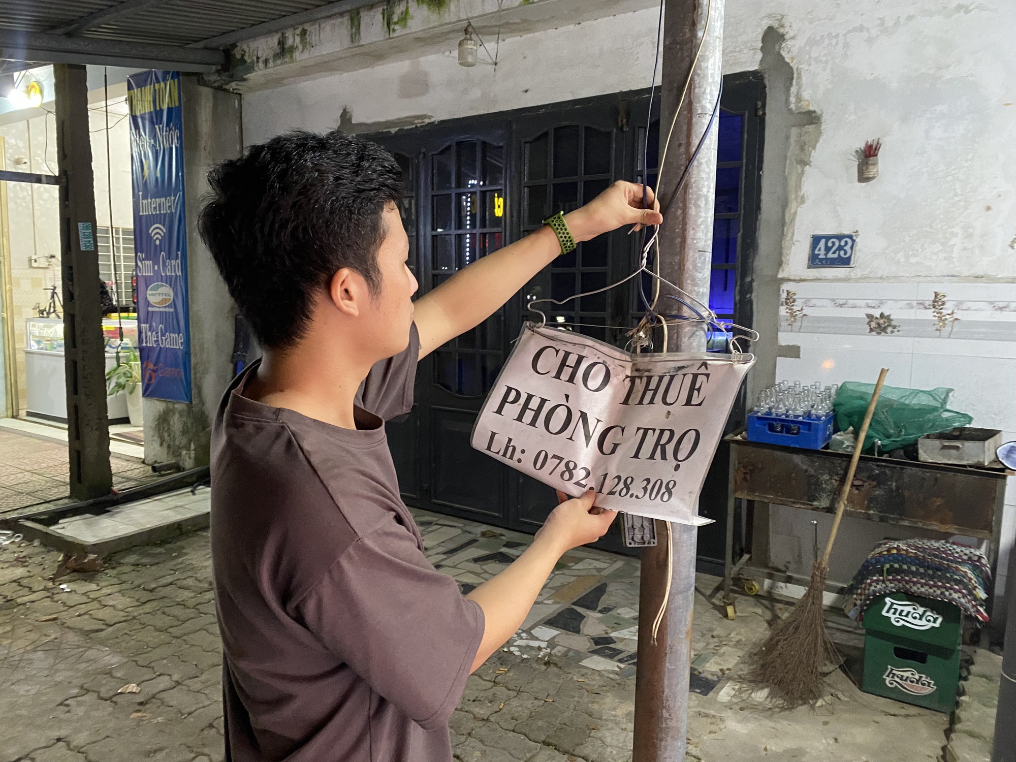 Vắng công nhân, “thủ phủ phòng trọ" Đà Nẵng tung đủ chiêu giữ khách- Ảnh 2.