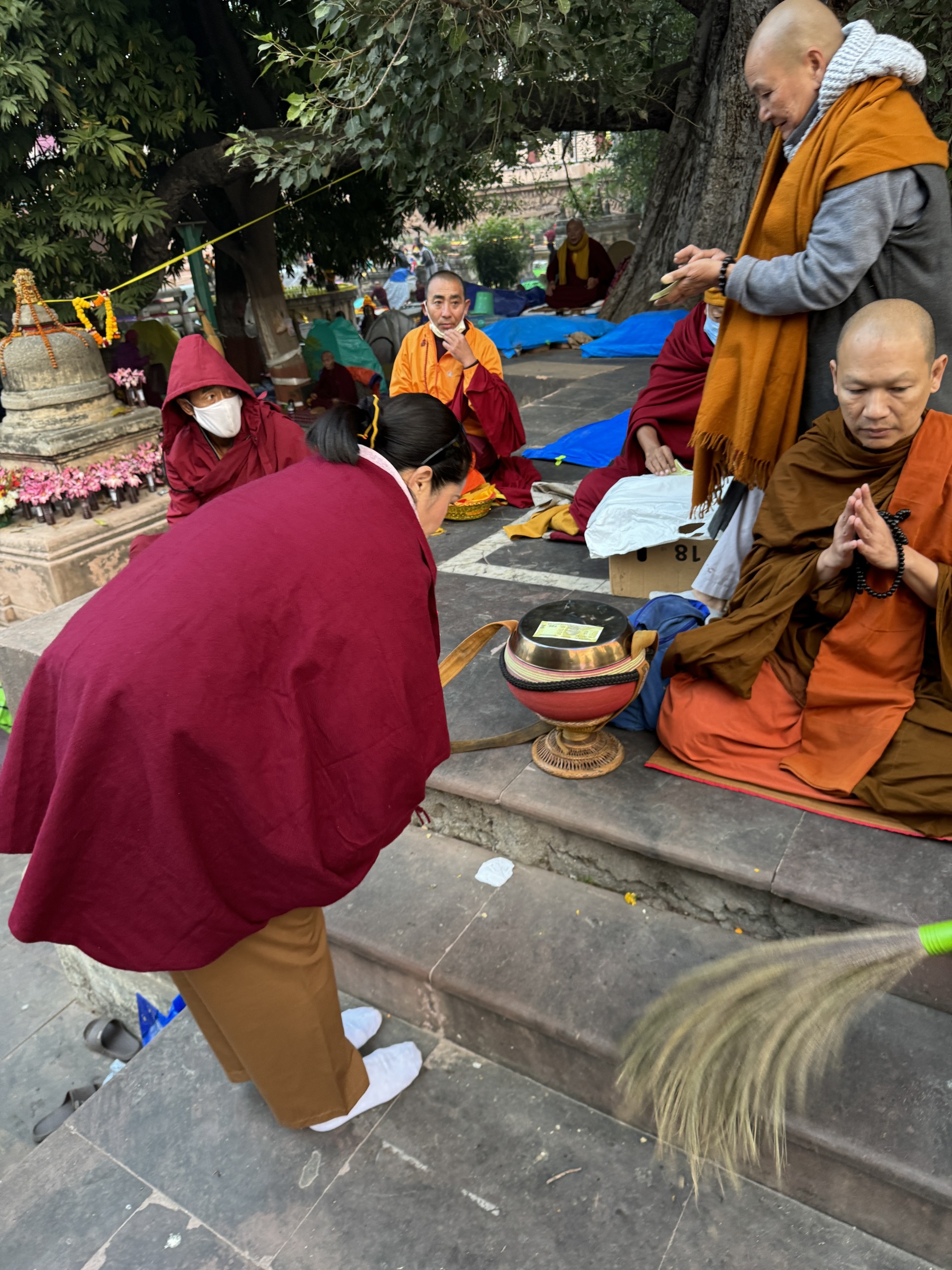 C&aacute;t Tường đưa cha mẹ du lịch v&agrave; thiện nguyện ở Ấn Độ- Ảnh 8.