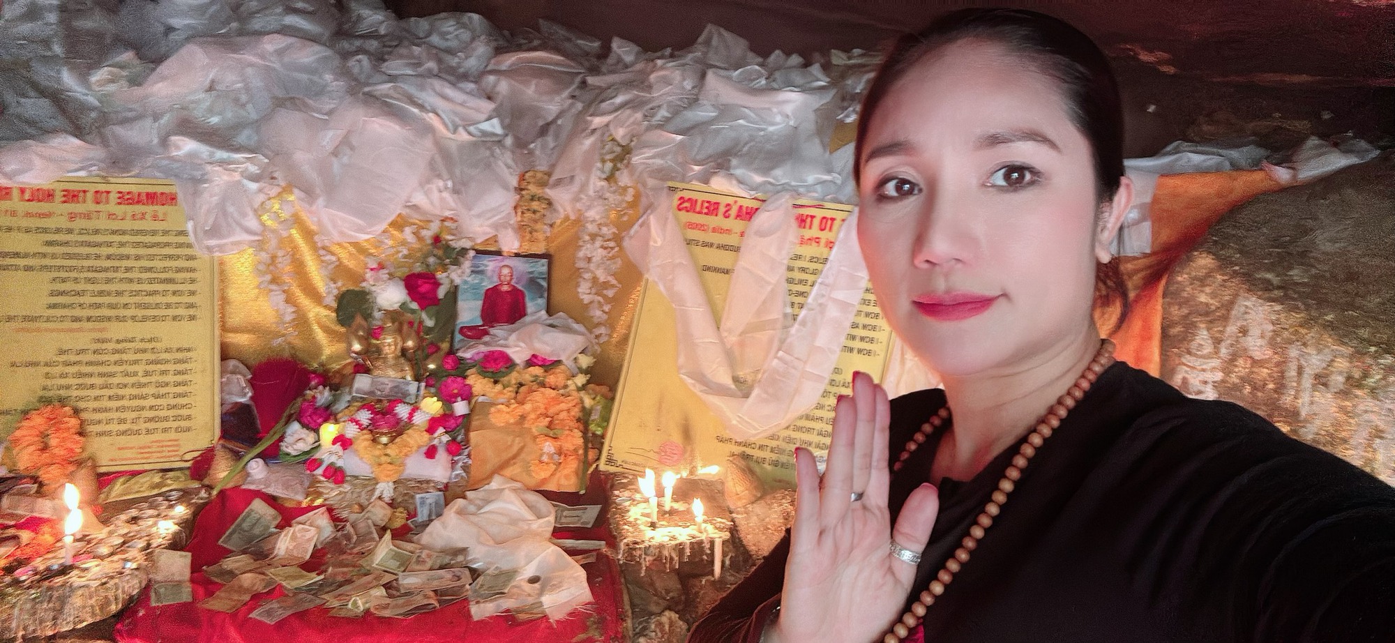 C&aacute;t Tường đưa cha mẹ du lịch v&agrave; thiện nguyện ở Ấn Độ- Ảnh 10.