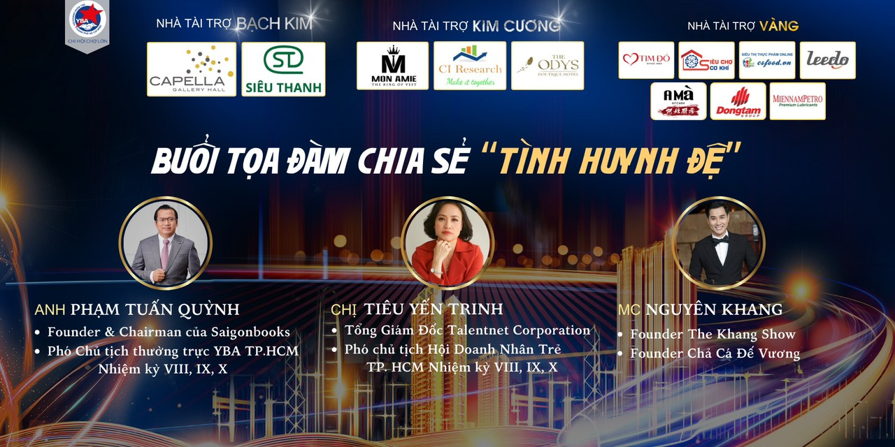 “Tình huynh đệ”- Tọa đàm kết nối ý nghĩa trong môi trường kinh doanh- Ảnh 1.