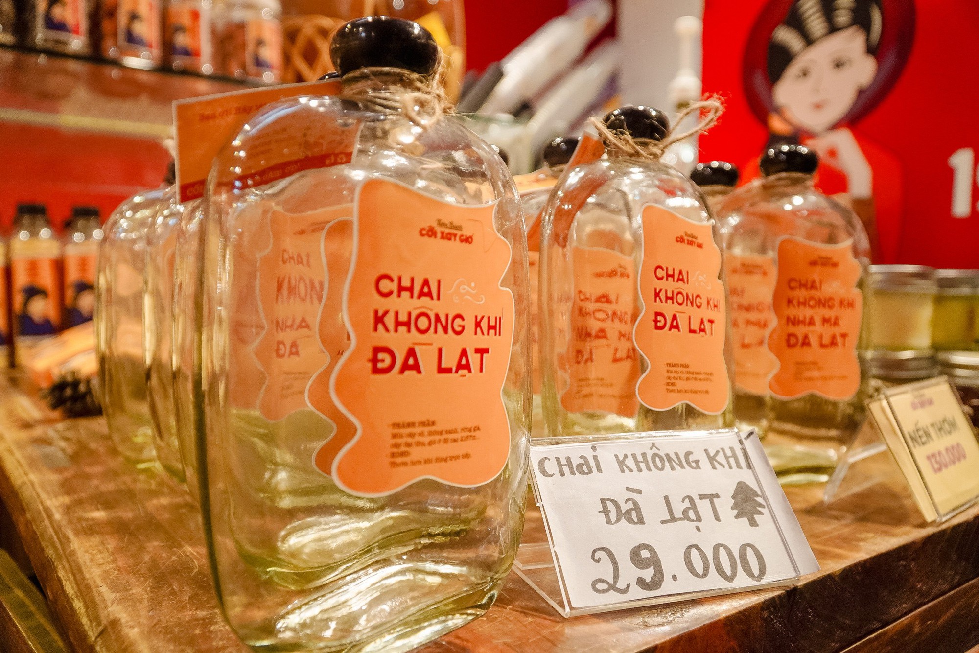 Bán không khí Đà Lạt bên trong chai thủy tinh độc đáo- Ảnh 2.