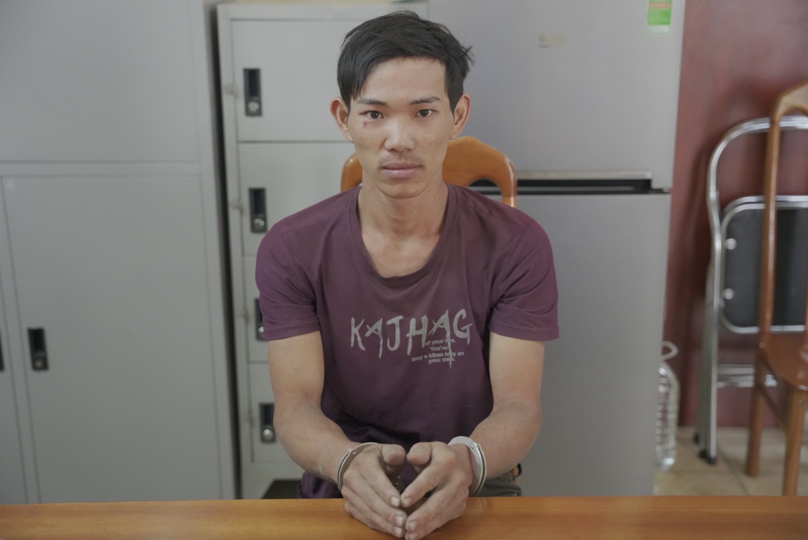 VIDEO hiện trường bắt kẻ giết người cướp SH ở Hóc Môn- Ảnh 1.