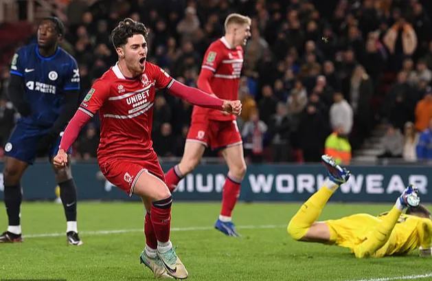 Chelsea thua sốc Middlesbrough, mong manh vé chung kết League Cup- Ảnh 5.