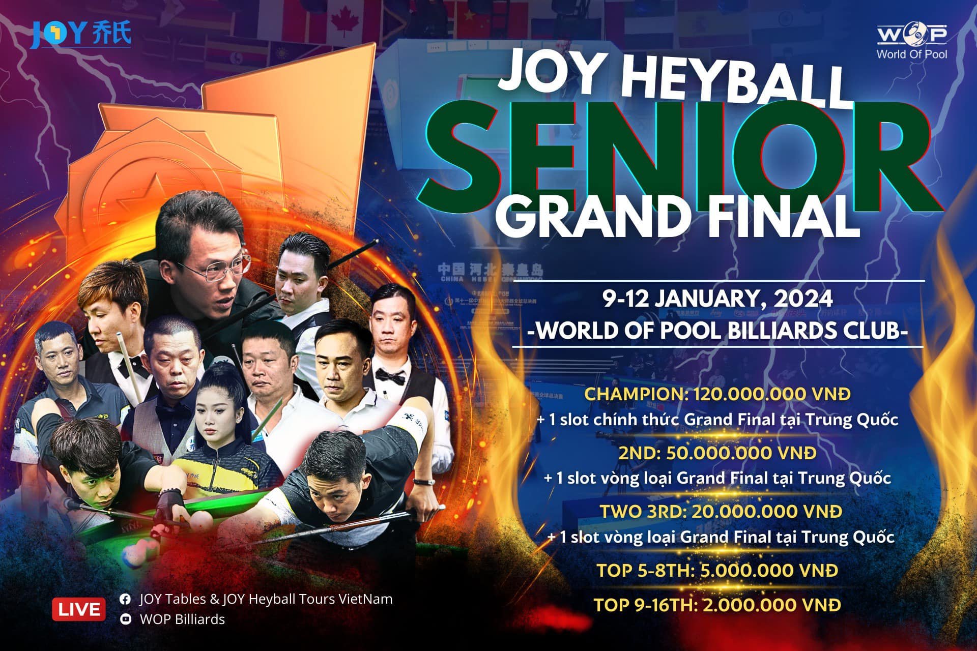 Cơ thủ Việt săn v&eacute; dự Grand Final, tranh chức v&ocirc; địch 17 tỉ đồng- Ảnh 3.