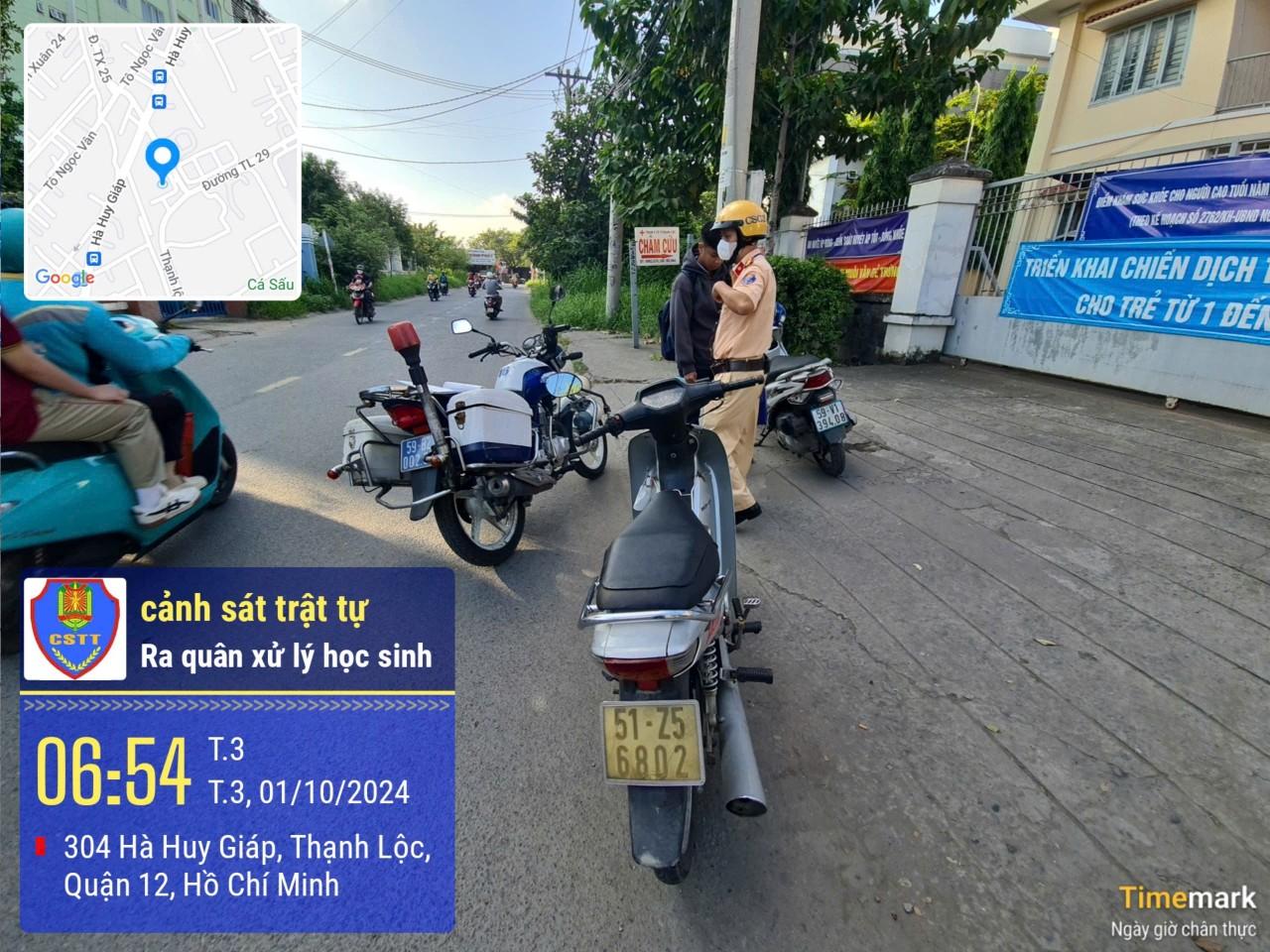 TP HCM: Tăng cường kiểm tra, xử lý học sinh vi phạm luật giao thông- Ảnh 2.