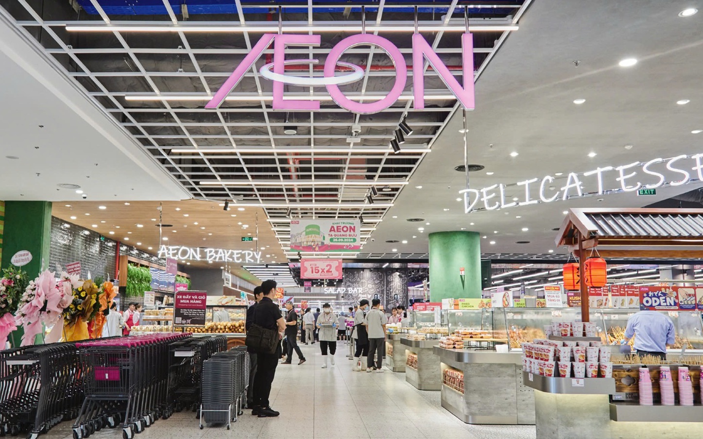 AEON Việt Nam liên tiếp mở trung tâm mới trong năm 2024