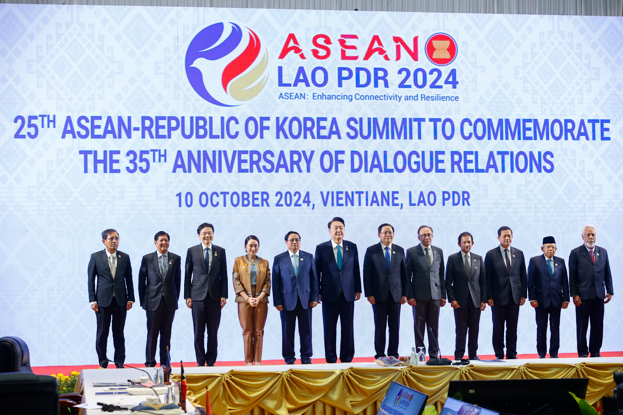 ASEAN-H&agrave;n Quốc thiết lập quan hệ Đối t&aacute;c Chiến lược to&agrave;n diện- Ảnh 1.
