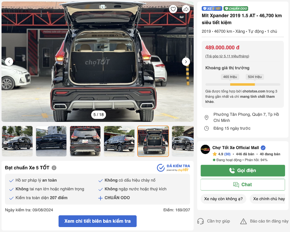 Lần đầu tiên Chợ Tốt Xe livestream bán xe đã qua sử dụng- Ảnh 1.