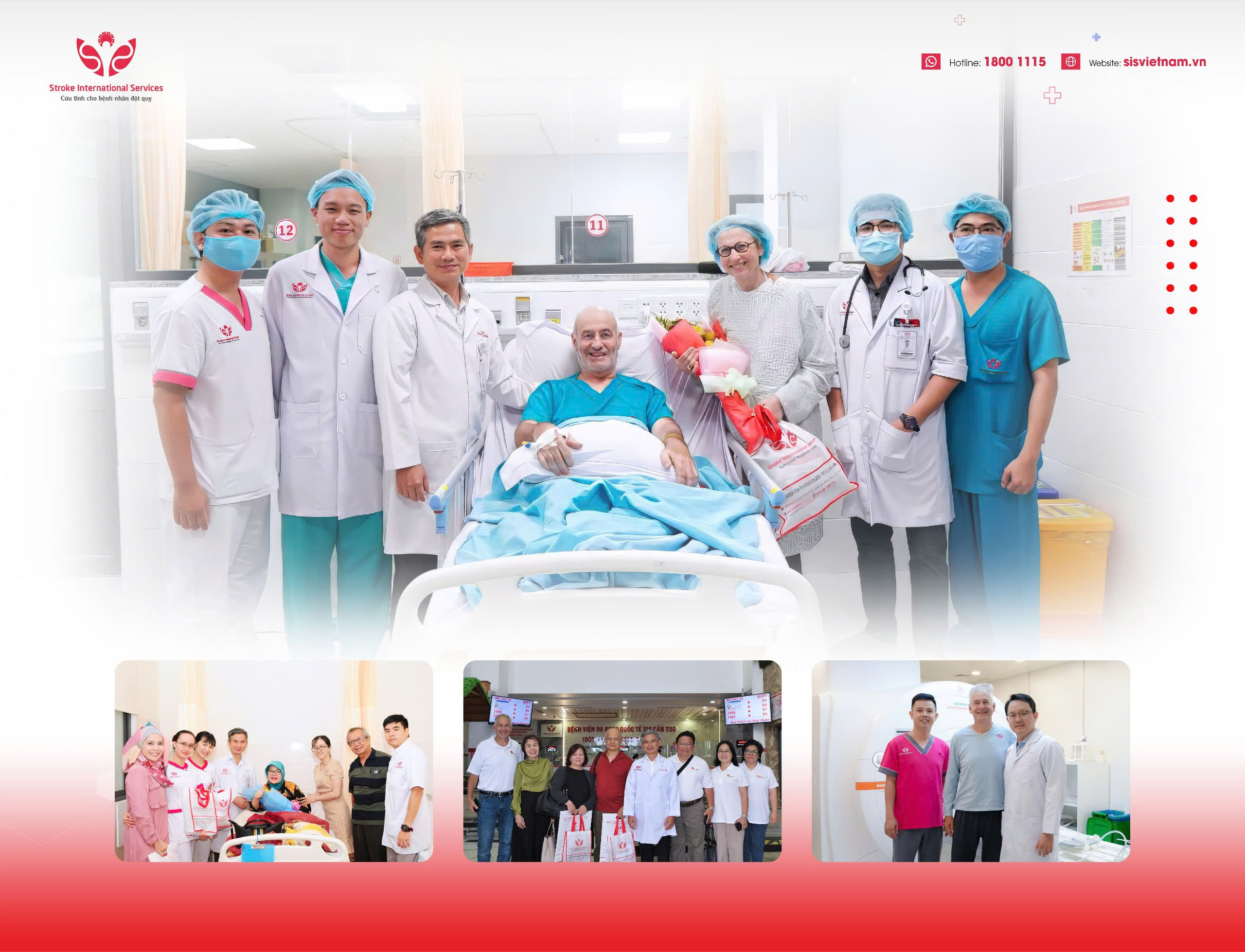 Bệnh nhân là người nước ngoài, Việt Kiều đến Bệnh viện Đa khoa quốc tế S.I.S Cần Thơ chữa bệnh ngày càng đông