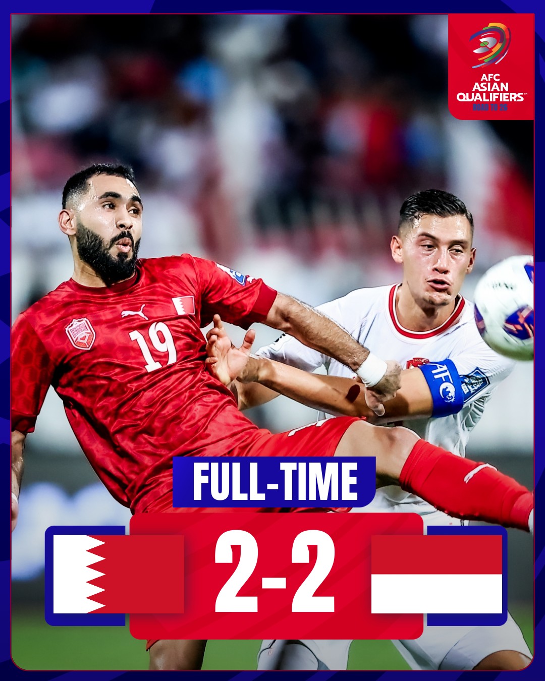 Hòa Bahrain vì trọng tài, Indonesia khiếu nại FIFA, cầu thủ hai đội suýt đánh nhau- Ảnh 2.
