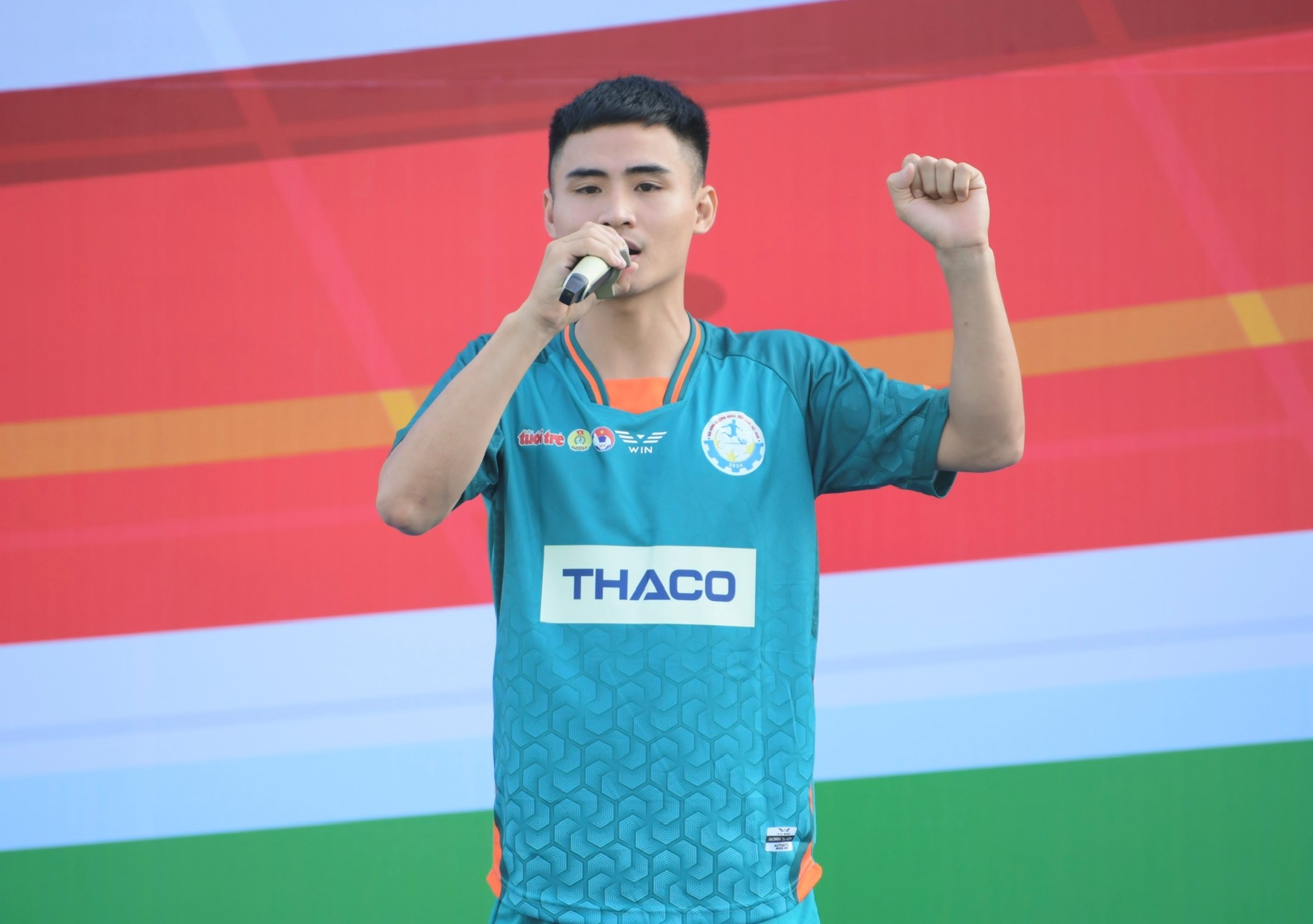 V&ograve;ng loại khu vực Nghệ An Giải b&oacute;ng đ&aacute; c&ocirc;ng nh&acirc;n, vi&ecirc;n chức Việt Nam 2024- Ảnh 5.