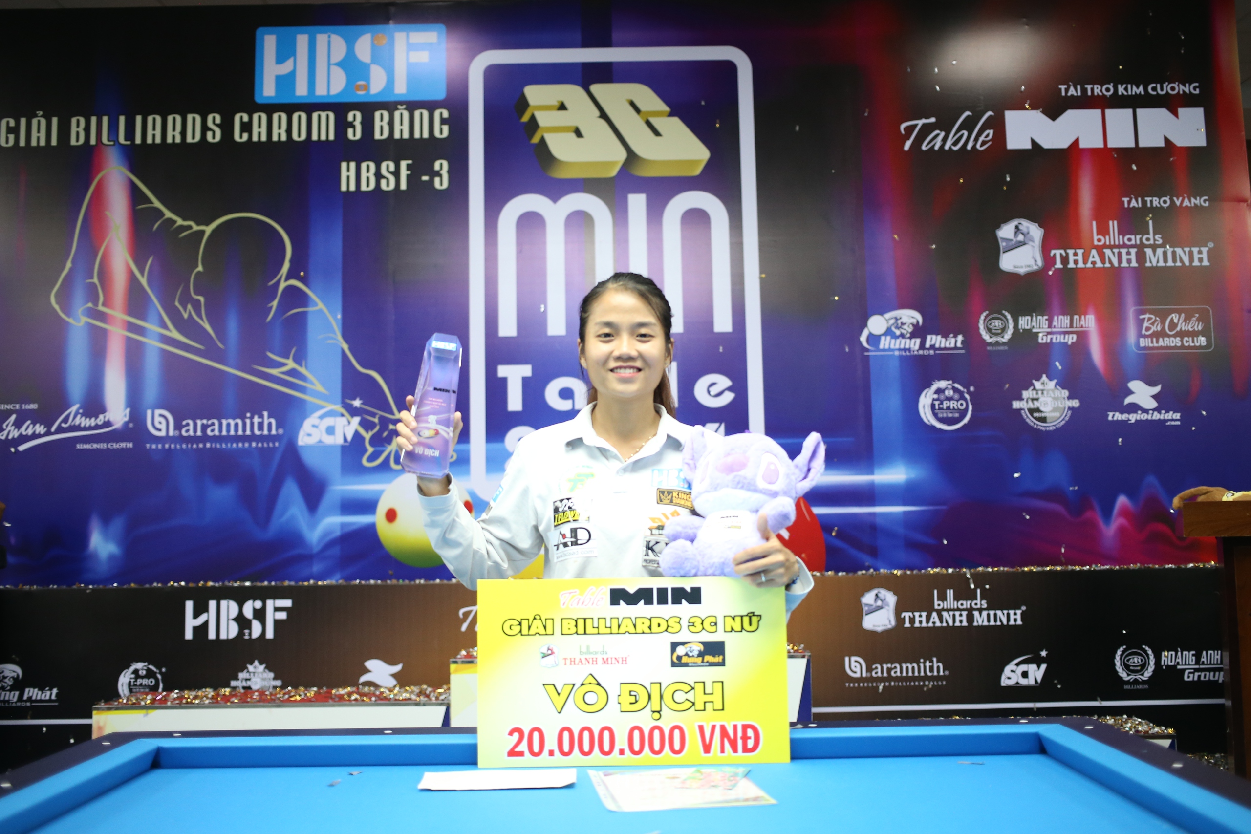 Yến Sinh, Thanh Lực v&ocirc; địch Giải Billiards carom 3 băng TP HCM 2024- Ảnh 7.