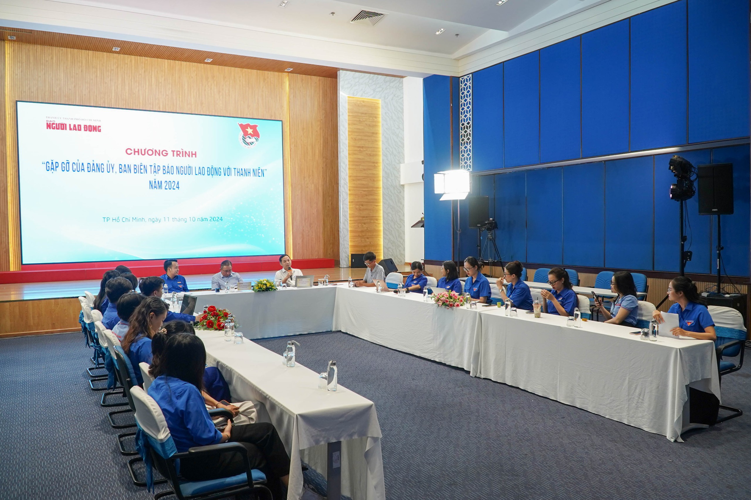 Đảng uỷ, Ban Bi&ecirc;n tập B&aacute;o Người Lao Động lắng nghe, chia sẻ với thanh ni&ecirc;n- Ảnh 5.