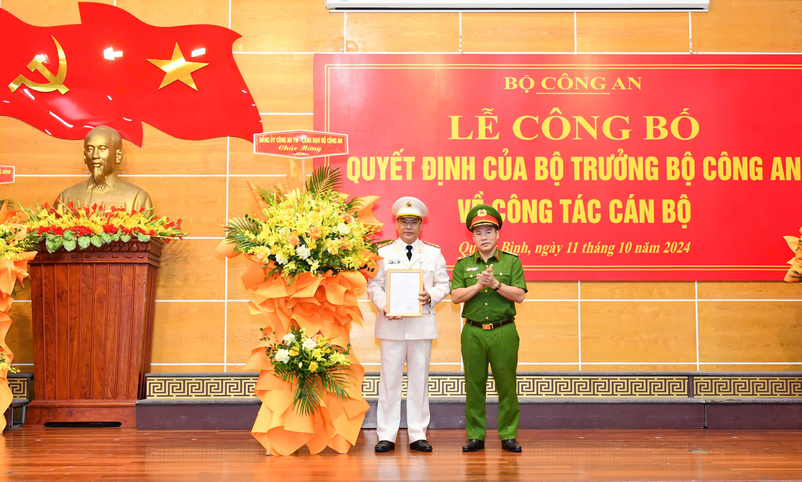 Giám đốc Công an tỉnh Đắk Nông làm Giám đốc Công an tỉnh Quảng Bình- Ảnh 1.