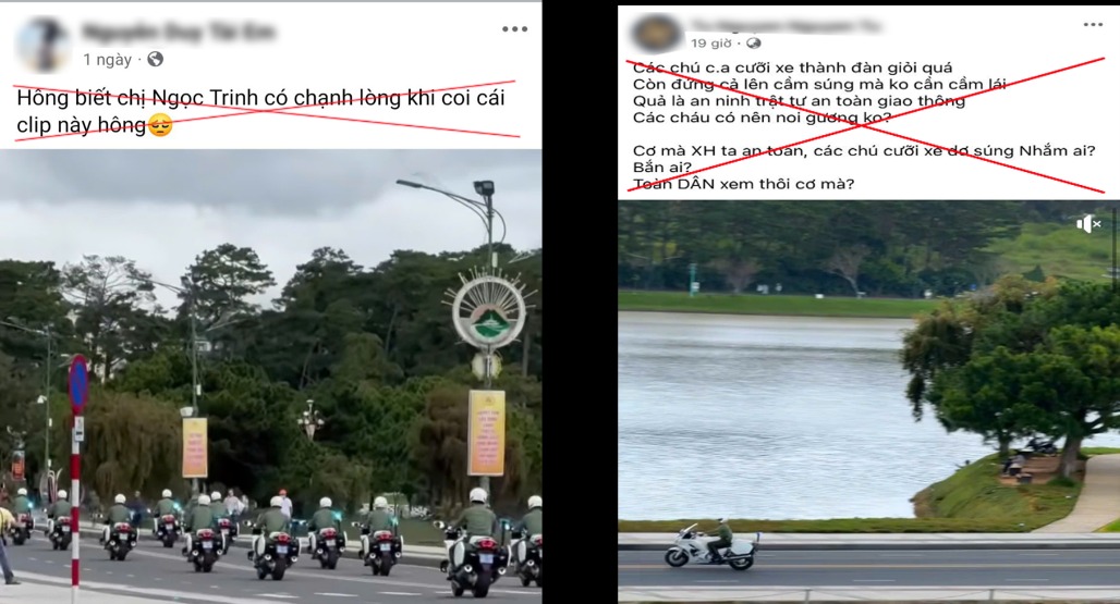 L&agrave;m r&otilde; việc xuy&ecirc;n tạc về đo&agrave;n m&ocirc; t&ocirc; cảnh s&aacute;t tập luyện ở Đ&agrave; Lạt- Ảnh 2.