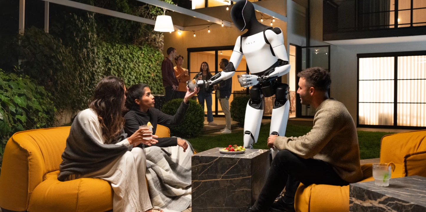 Lộ diện robot hình người giúp trông trẻ, làm việc nhà của Elon Musk- Ảnh 2.