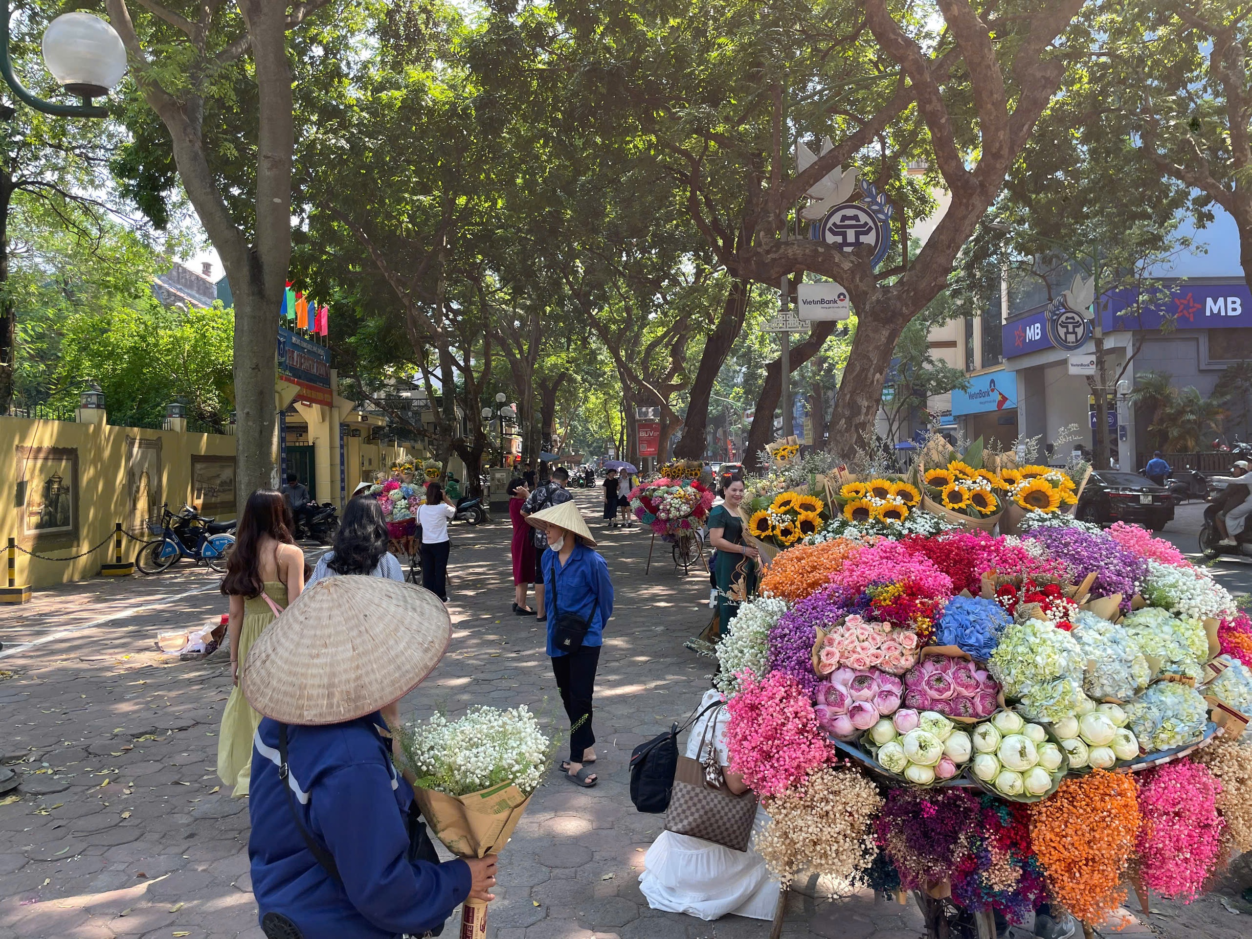 Người trẻ rủ nhau "săn" mùa thu Hà Nội- Ảnh 1.