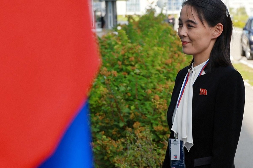 Bà Kim Yo-jong, em gái nhà lãnh đạo Triều Tiên Kim Jong-un. Ảnh: Reuters