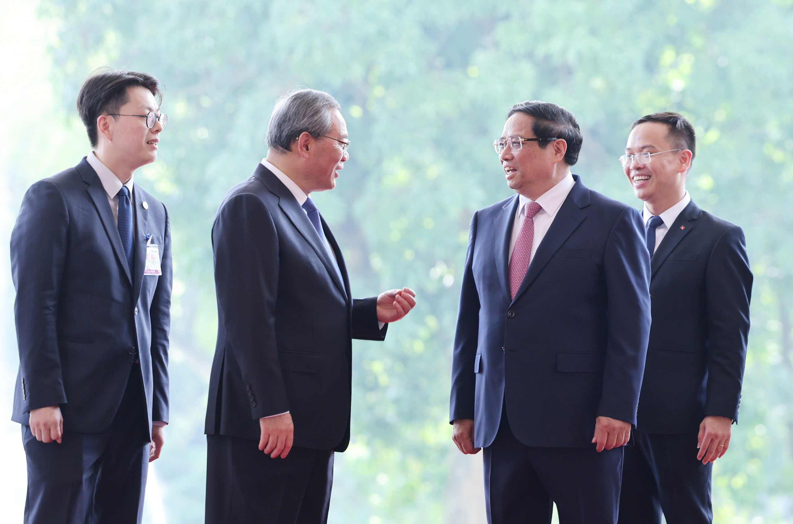 Thủ tướng Phạm Minh Ch&iacute;nh chủ tr&igrave; lễ đ&oacute;n Thủ tướng Trung Quốc L&yacute; Cường- Ảnh 16.