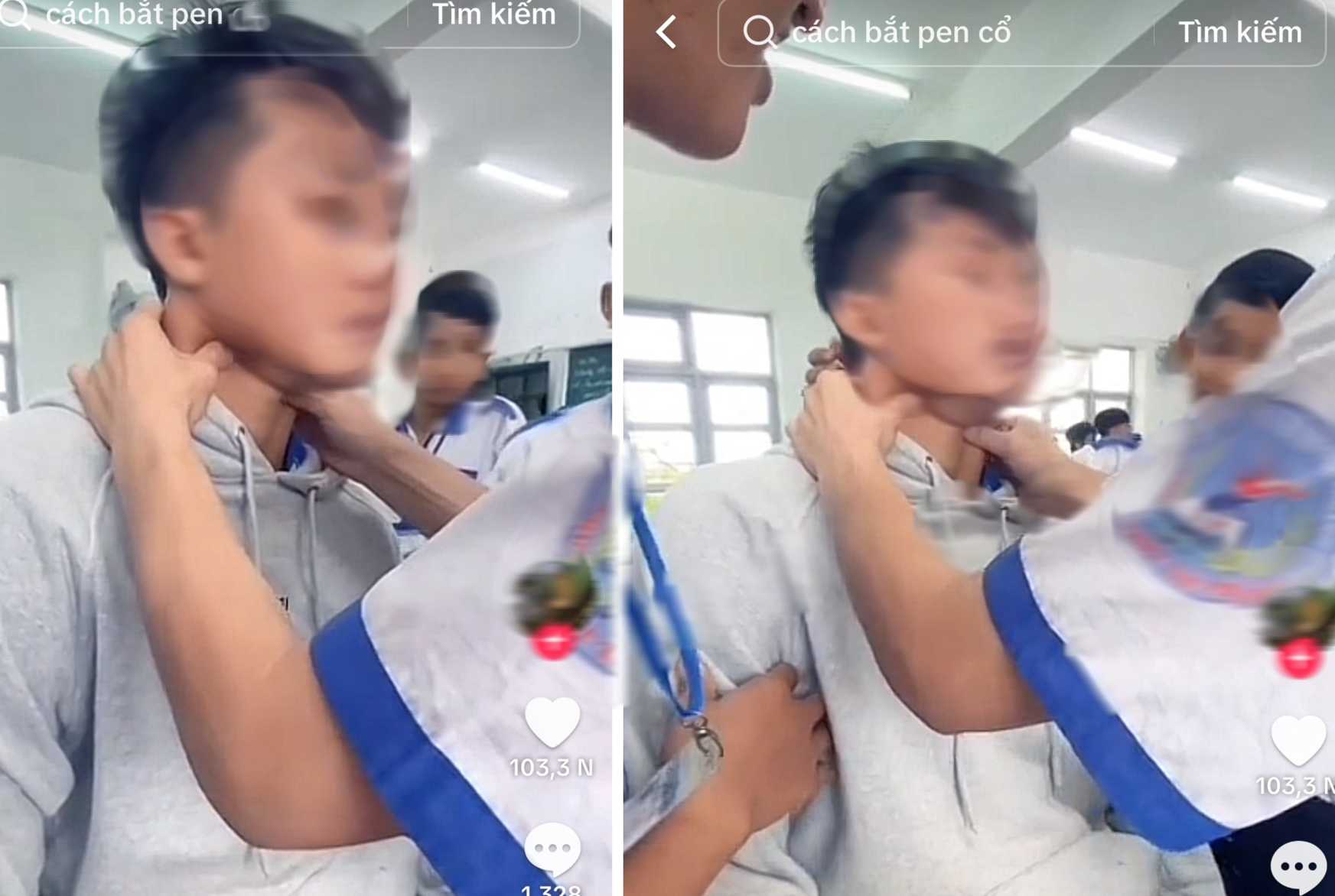 Cảnh b&aacute;o về tr&ograve; chơi "bắt pen" tr&ecirc;n TikTok c&oacute; nguy cơ dẫn tới tử vong- Ảnh 1.