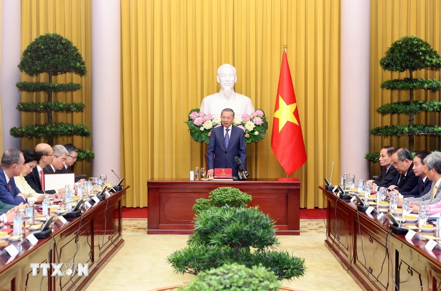 Tổng B&iacute; thư, Chủ tịch nước T&ocirc; L&acirc;m trao quyết định bổ nhiệm Đại sứ Việt Nam tại c&aacute;c nước- Ảnh 4.