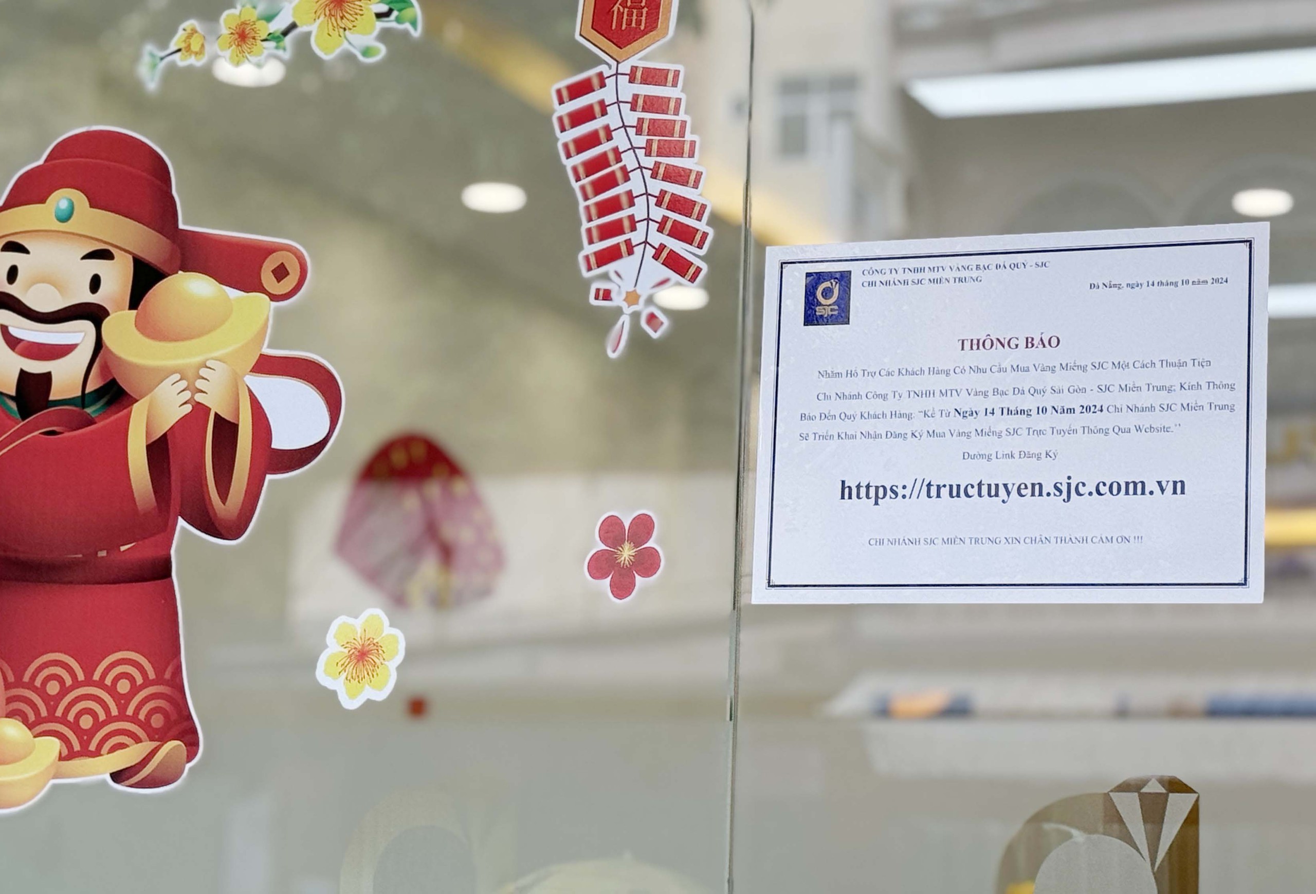 SJC Đ&agrave; Nẵng mở cửa, kh&aacute;ch mua v&agrave;ng miếng phải đăng k&yacute; online- Ảnh 3.