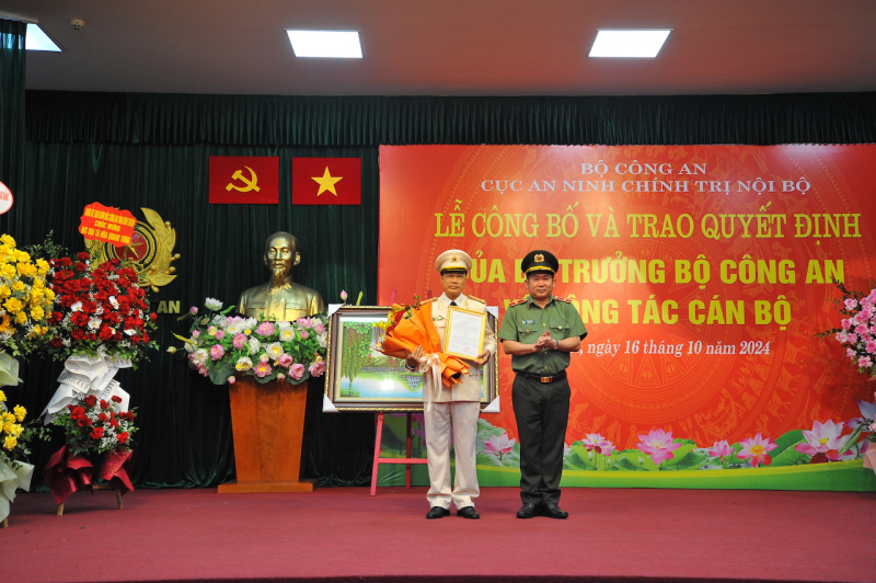 Đại t&aacute; Ho&agrave; Quang Tưng l&agrave;m Ph&oacute; Cục trưởng Cục An ninh ch&iacute;nh trị nội bộ- Ảnh 1.