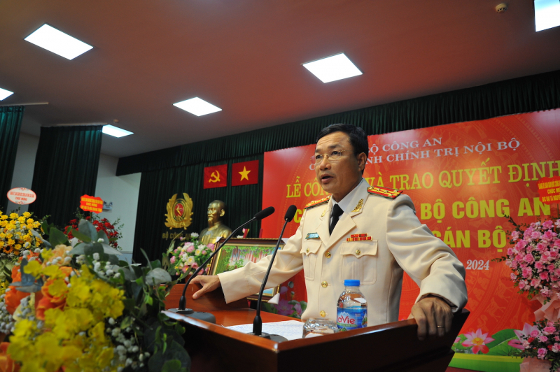 Đại t&aacute; Ho&agrave; Quang Tưng l&agrave;m Ph&oacute; Cục trưởng Cục An ninh ch&iacute;nh trị nội bộ- Ảnh 2.