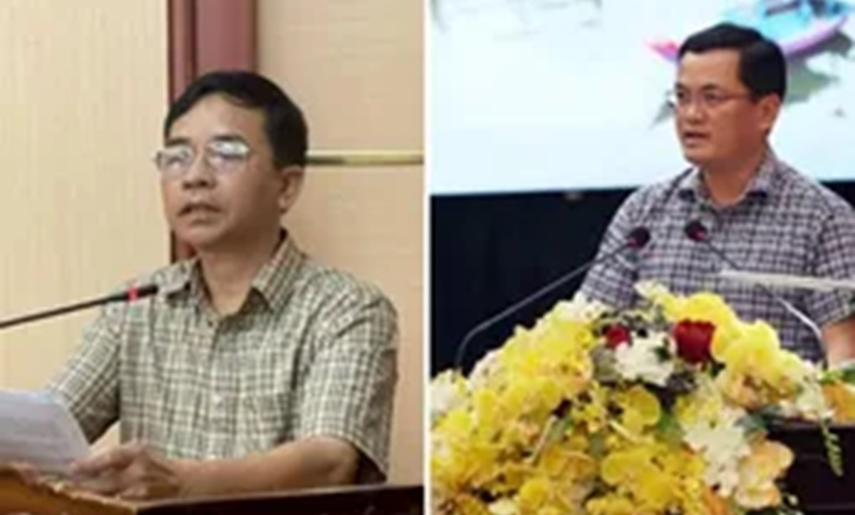 Loạt c&aacute;n bộ vừa bị khởi tố, bắt giam ở Thanh H&oacute;a- Ảnh 1.