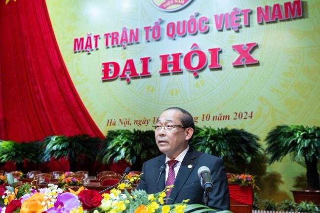 Tổng Bí thư, Chủ tịch nước Tô Lâm tham gia Đoàn Chủ tịch Đại hội MTTQ Việt Nam lần thứ X- Ảnh 5.