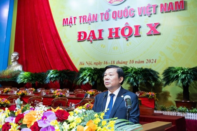 Tổng Bí thư, Chủ tịch nước Tô Lâm tham gia Đoàn Chủ tịch Đại hội MTTQ Việt Nam lần thứ X- Ảnh 4.
