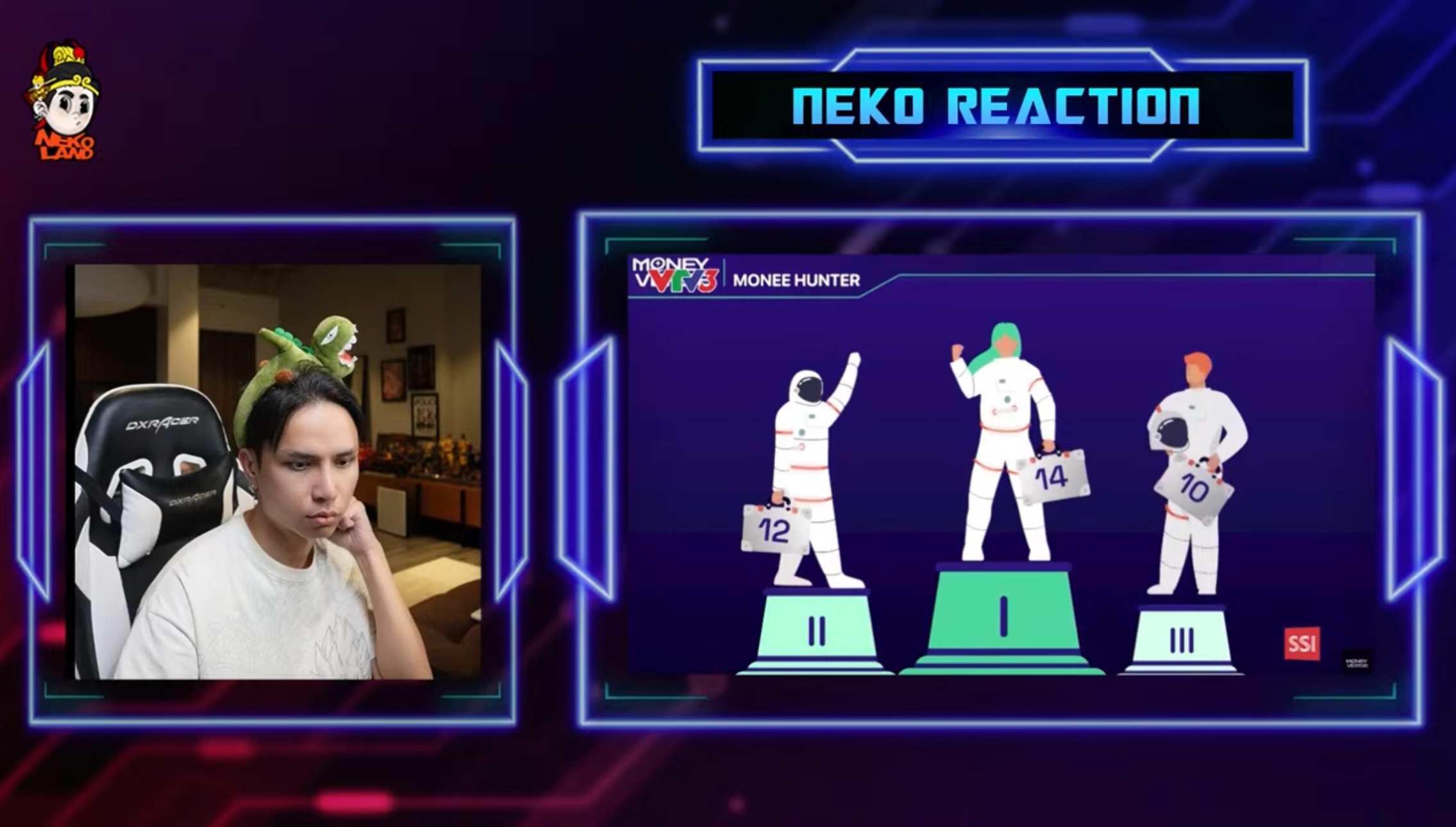 Bộ đôi Streamer ViruSs - Neko Lê mê gameshow "The Moneyverse"- Ảnh 1.